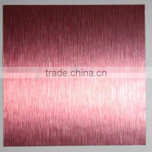 anodized Brushed Aluminum Sheet Alloy 1050 1060 1100 with cost price