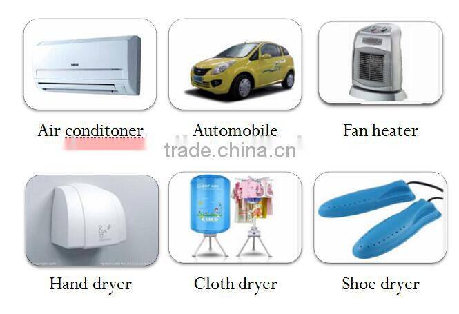 Ceramic PTC heater for Hair Curlers