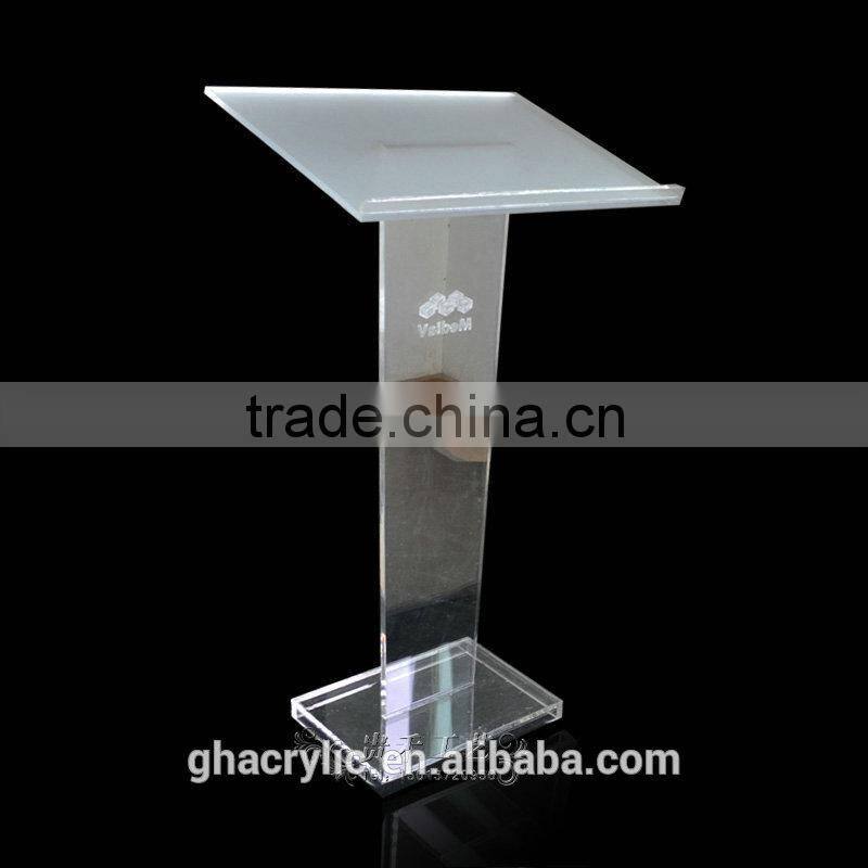 YZ-0025 Famouns brand show celebration professional acrylic modern design crystal podium