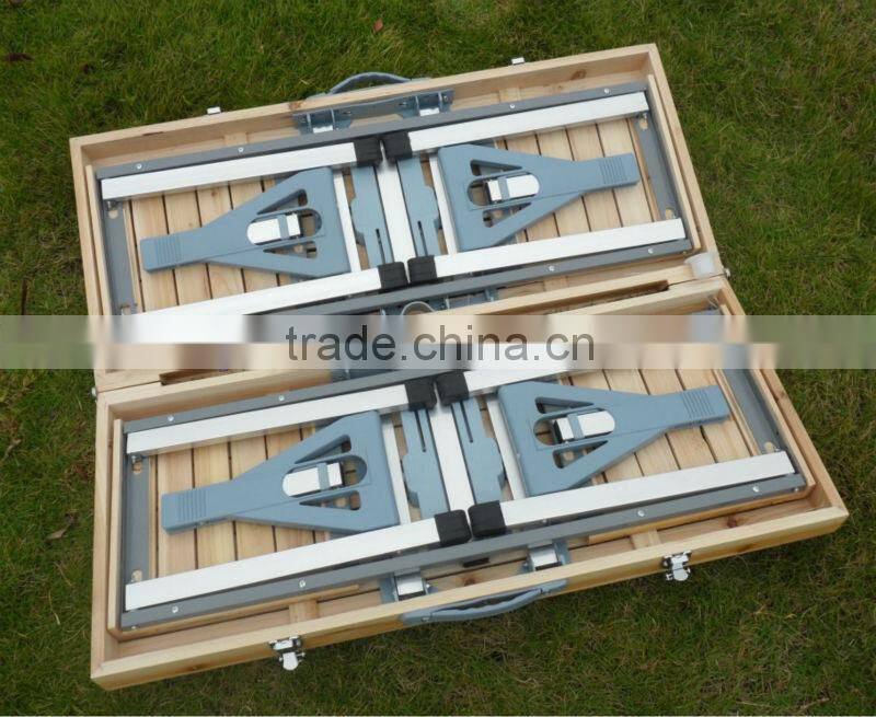 Outdoor Wooden coffee Folding Table