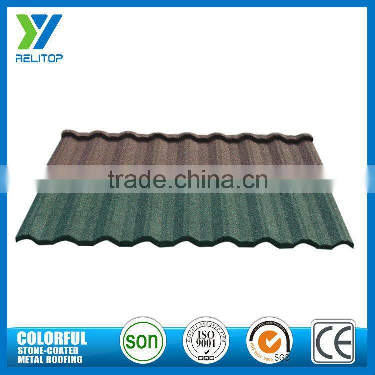 Hot selling stone coated water resistance steel sheet roof tile wholesale price