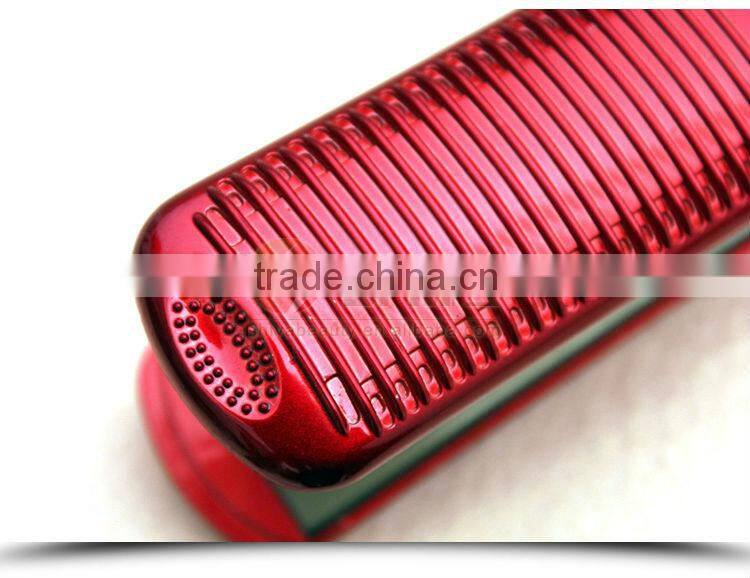 Professional 2 in 1 hair straightener flat iron and curling irons LED display 2.5 meter 360 power cord SY-891