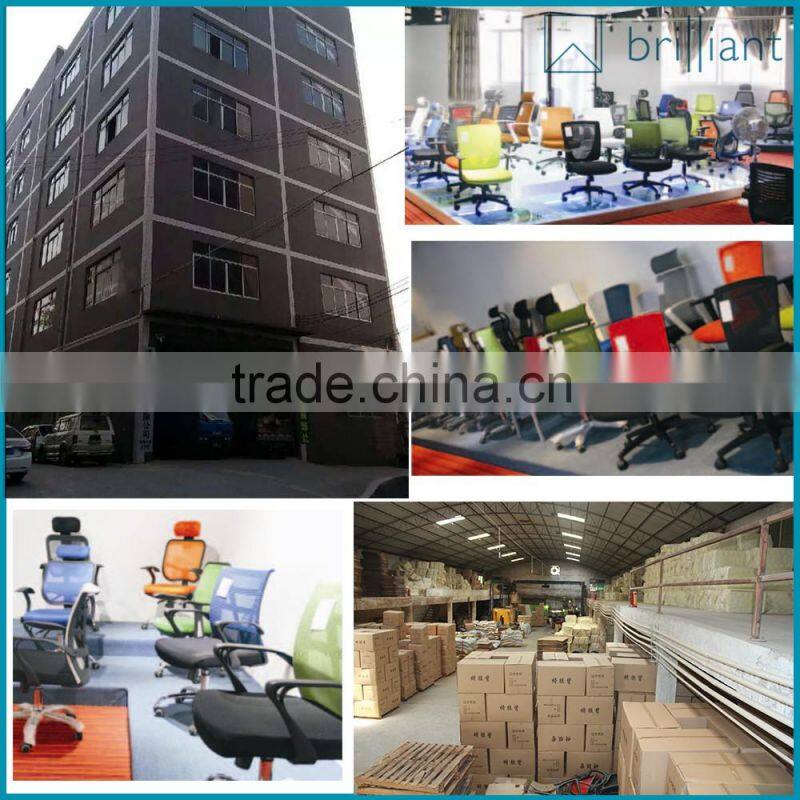 882-3B Mid back mesh metal frame office chair white PP armrest