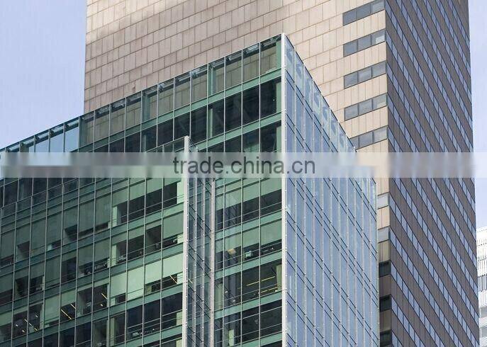 Hwarrior Aluminum Alloy Profile Float Glass Excellent Curtain Wall