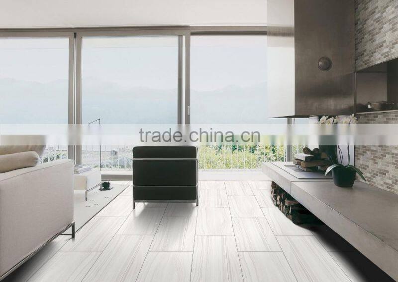 30x30 Light grey golden line stone look ceramic tile for bathroom