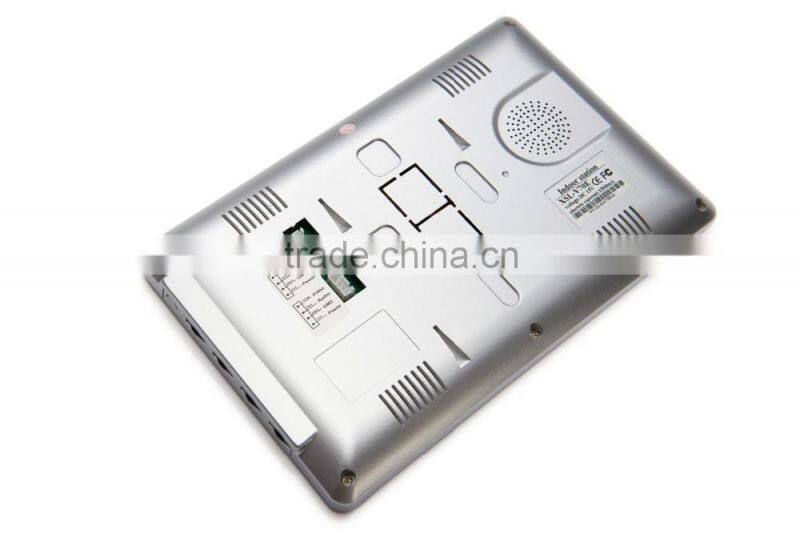 LCD monitor Speakerphone intercom Color Video Door Phone doorbell access Control System IR doorphone