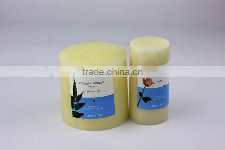 customized gift candle