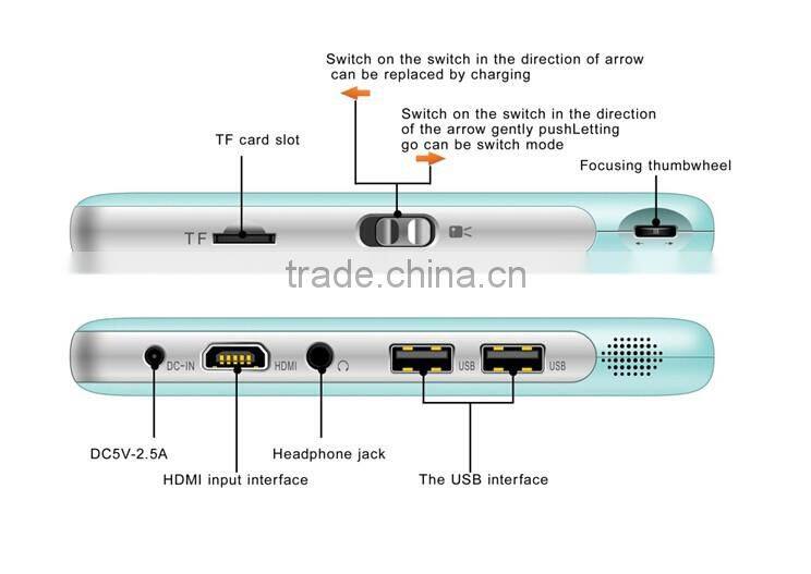 Portable projector mobile smart projector 1080P supply 8G/16G for choice