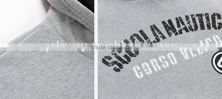 Men Simple Black Pullover Hoody Basic Hoodies High Quality Hoodies