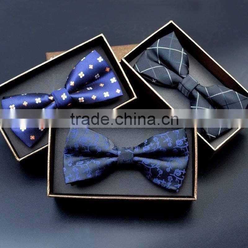 online shopping wholesales china white wedding bow tie with silk fabric