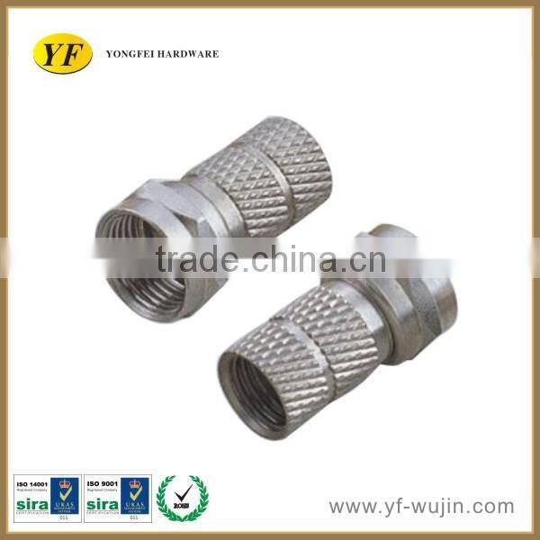 Aluminium Alloy Stamping Parts Brass Frequency Connector Communication Equipment Parts