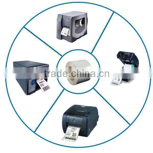 Self adhesive metalized pvc film for printing