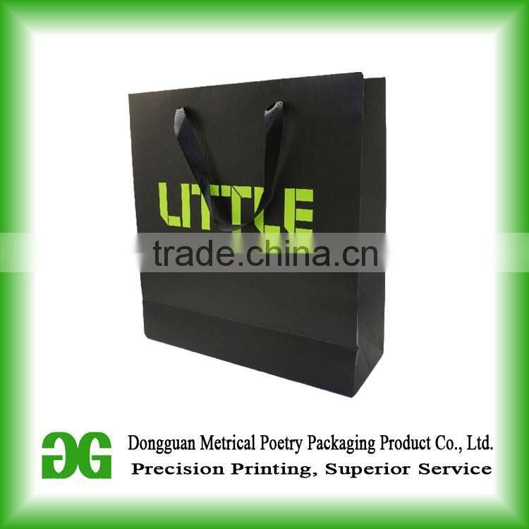 Fashion paper bag waist pants/paper bag curls/shopping bag in China