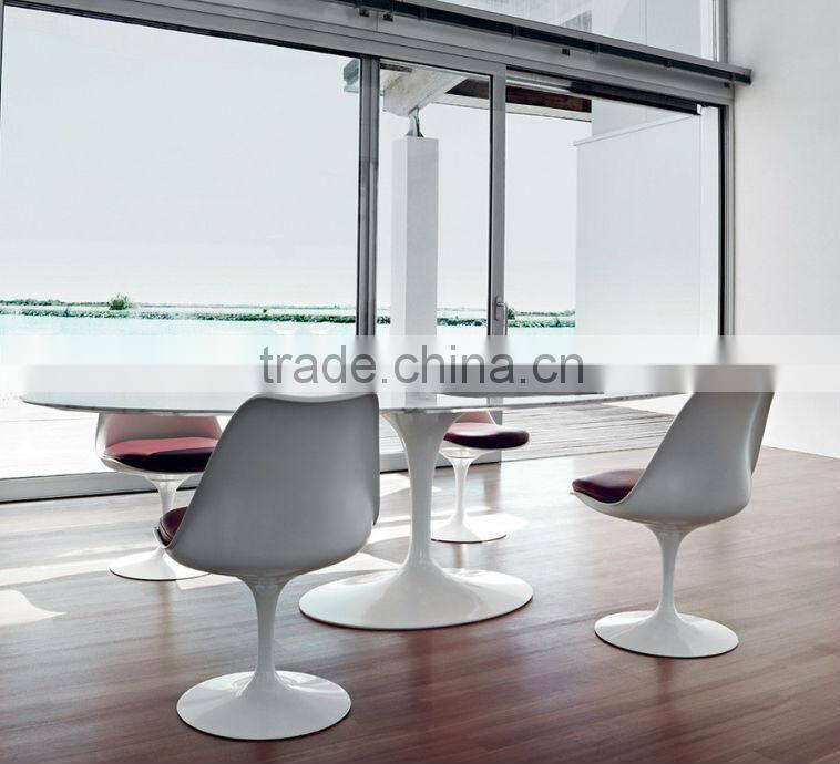 Oval Marble Top Dining Table, Oval Dining Table Marble, Oval Marble Dining Table CT-605