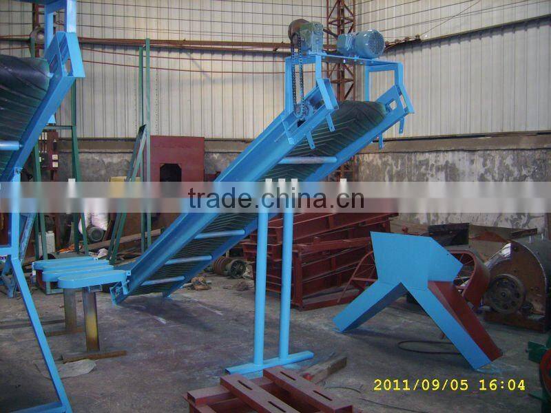 E scrap recycling equipment belt conveyor