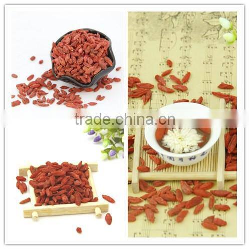Ningxia wolfberry and Goji berry Dried Goji Berry health benefits 580 Grains/50g Export level Goji berry dried fruit nutrition