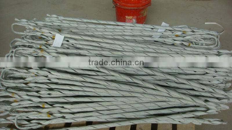 Preformed top tie/preformed side tie