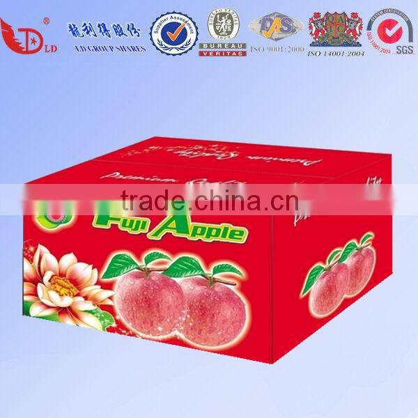 Volume large,profit small corrugated carton box for fruit and vegetable
