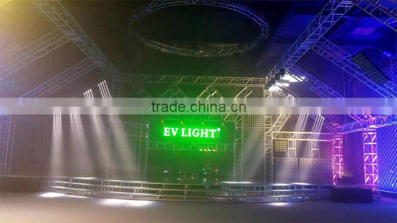 RGBWA good color mixing indoor wall washer light 72x3w