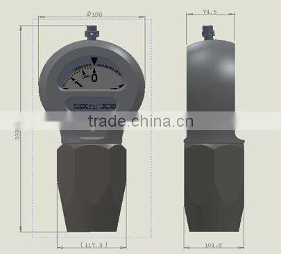 Type D Mud Pump Pressure Gauge