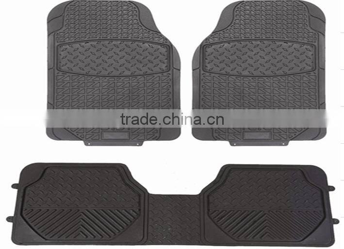 New Design High Quality 4pcs or 5 pcs set pvc coil car rubber mat
