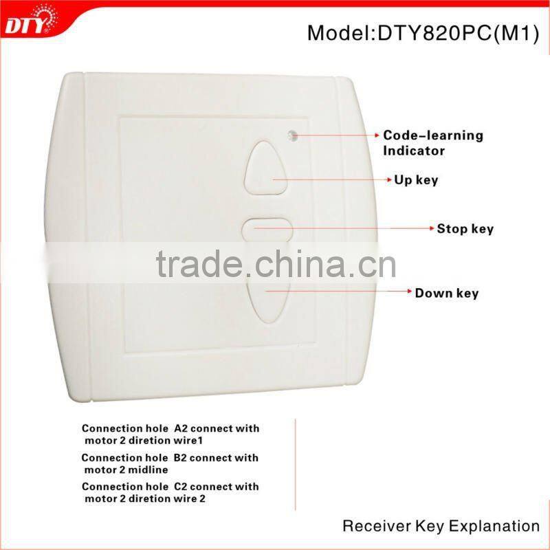 Multi-channel wireless remote control for Tubular motor