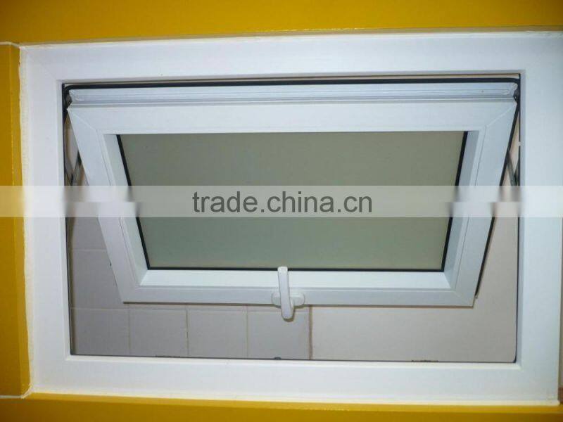 High grade PVC middle hung window and awning window