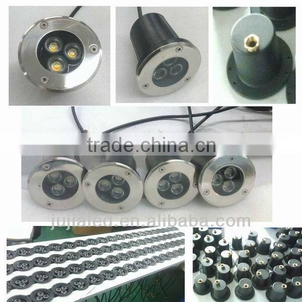 JU-3005 3PCS*1W led light garden spot lights,led inground lights,Garden Lights