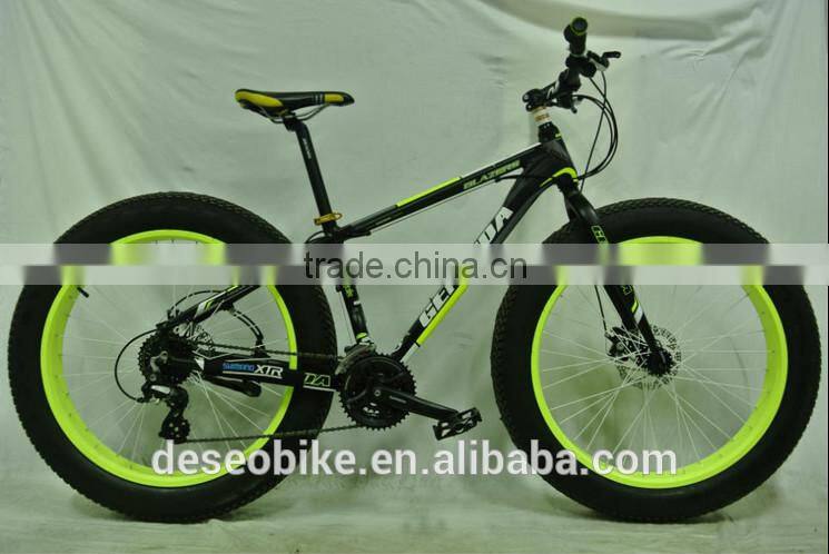 2016 new design 21 speed mountain bike fat tire bike made in china