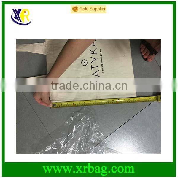 Custom logo printed cotton tote bag