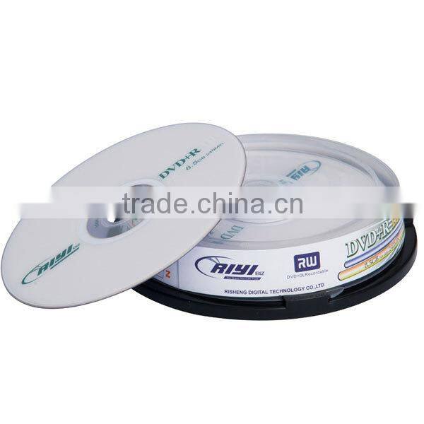 RISHENG 8.5GB dvd manufacture/8.5gb blank dvd-r/8.5G dvdr dl