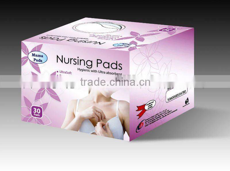 bamboo nursing pads Non-Woven Nursing Pad Disposable Breast Pads for baby feeding