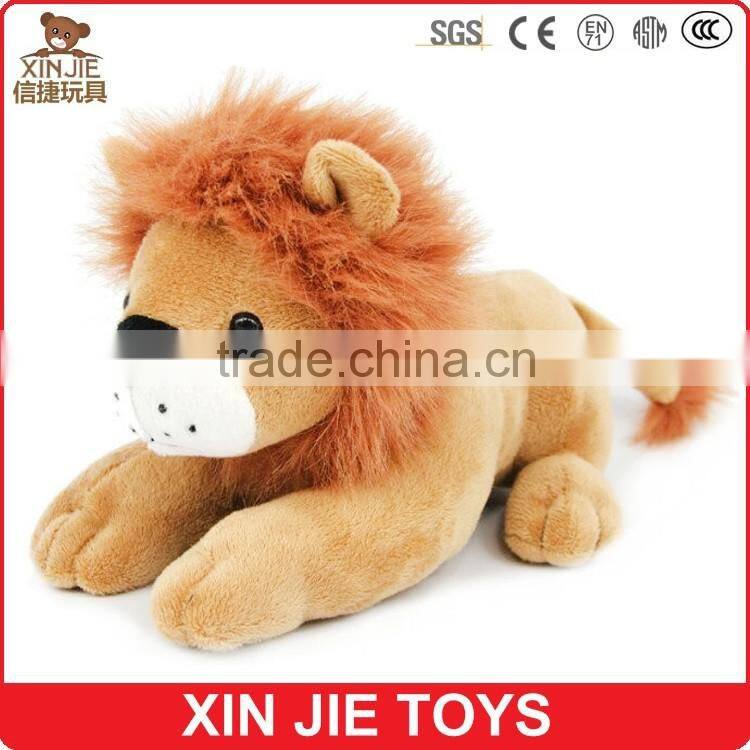 custom plush lion toy good quality plush toy factory