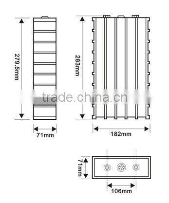 180Ah battery pack for Shanghai 2010 World Expo