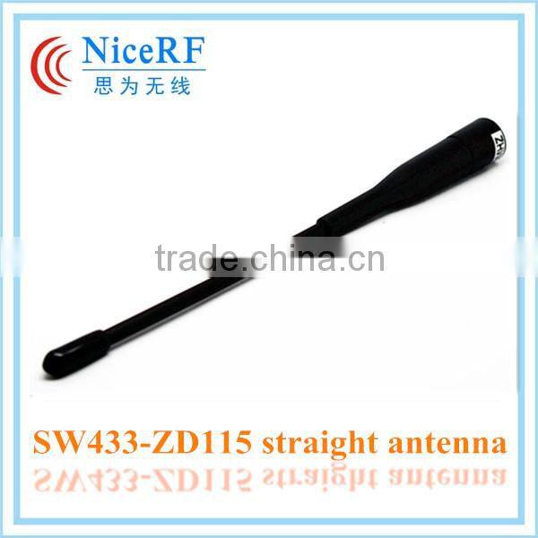 Straight Rubber antenna SW433-ZB165 for Wireless Transceiver RF Module 433MHz Straight Rod Antenna 433MHz Antenna 433