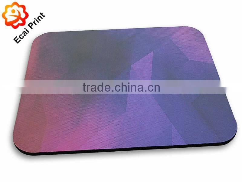 2016 hot sell custom digital printing mouse pad