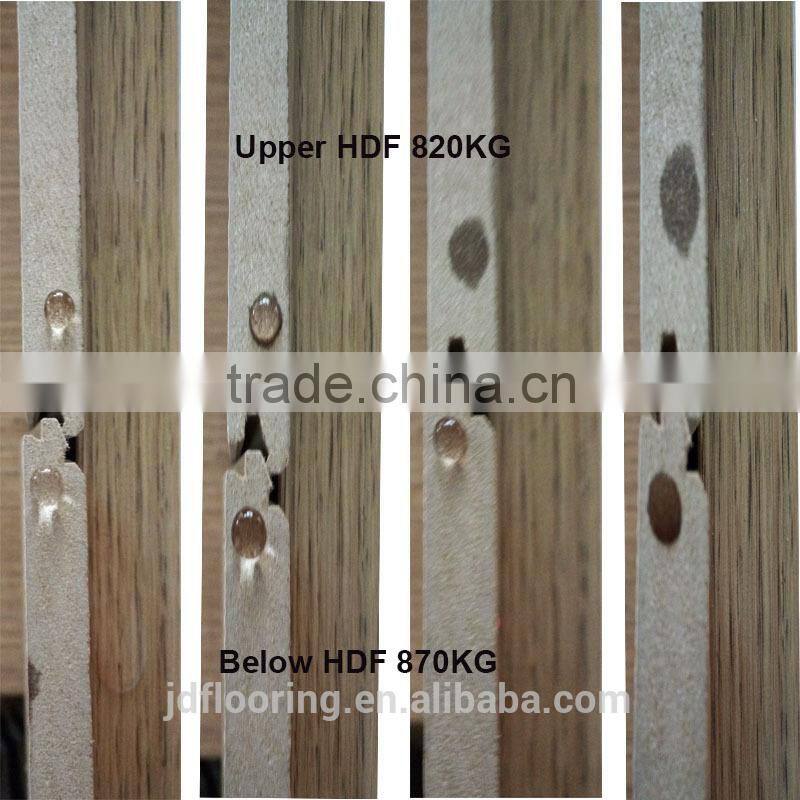 15mm thickness MDF skirting for 8mm laminated flooring