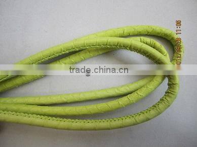 3mm,4mm,5mm,6mm,7mm genuine snakeskin leather cord string for jewelry