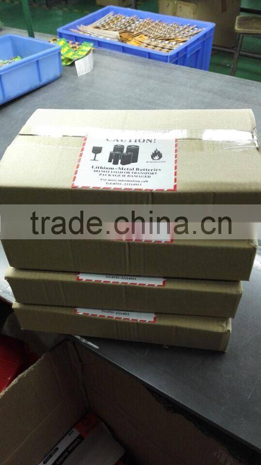 CE approved 3V lithium cr2032 rechargeable battery with holder