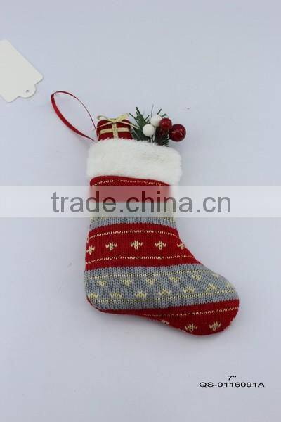Factory Christmas knitted tree ornament