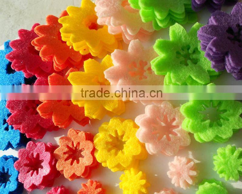 felt flower felt craft, felt decoration craft