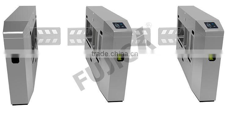Single double commercial Automatic swing door halfhigh turnstile door for airport