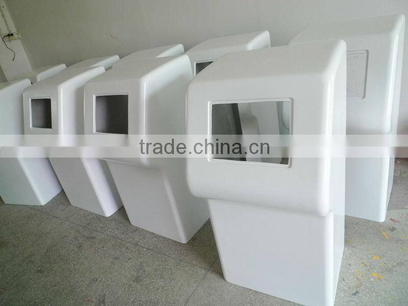 Custom made fiber glass game machine shell