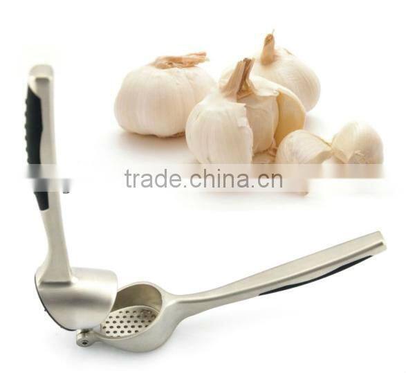 kitchen metal professional garlic press