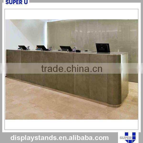 Customized Wooden Painted retail cash counter