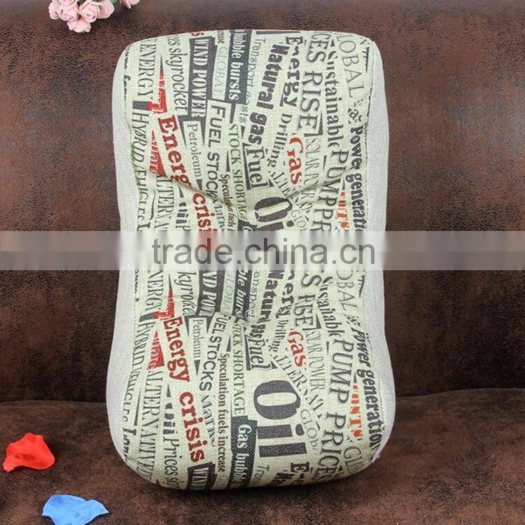 2015 new patent waist cushion cover Personality English letters pillow Car pillow