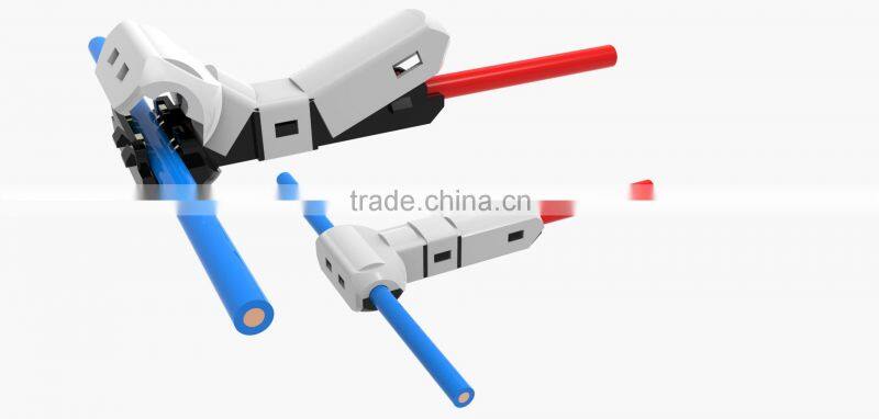 2014 newest quick connect waterproof unbroken wire terminal connector 280V 16A