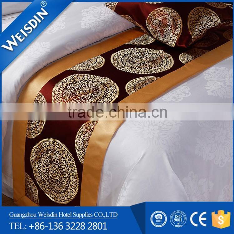 Weisdin hotel supplies cheap 100%cotton bedding set 4pcs use hotel for all seasons
