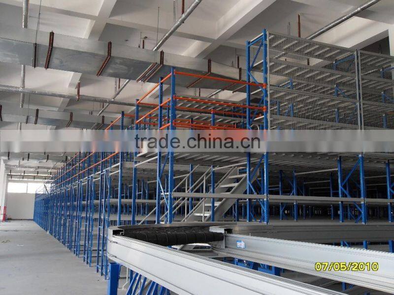 mezzanine rack based on actual space