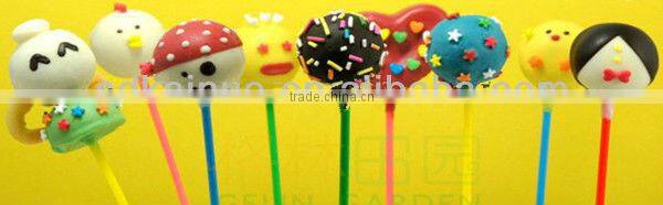 Lollipop shaped custom silicone dog cake molds